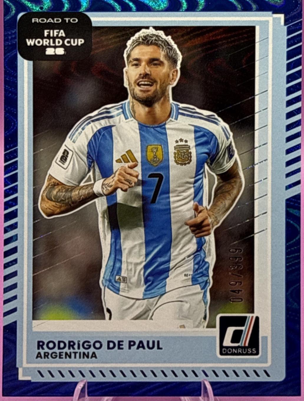 Rodrigo de Paul [Blue Swirl] #161