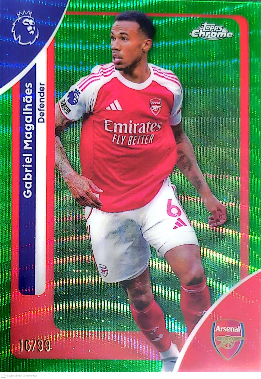 Gabriel Magalhaes [Green Wave Refractor] #16