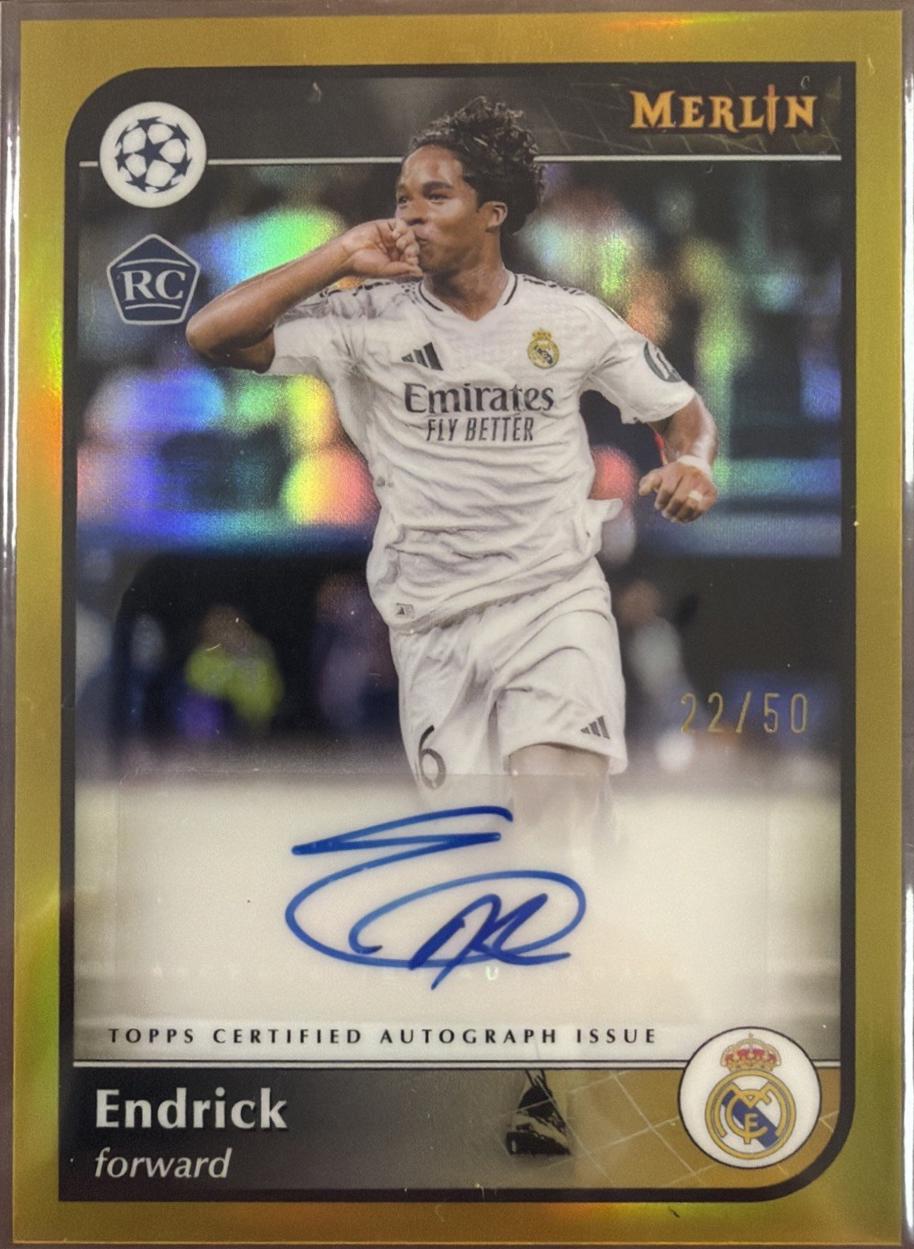 Endrick [Gold Refractor] #16