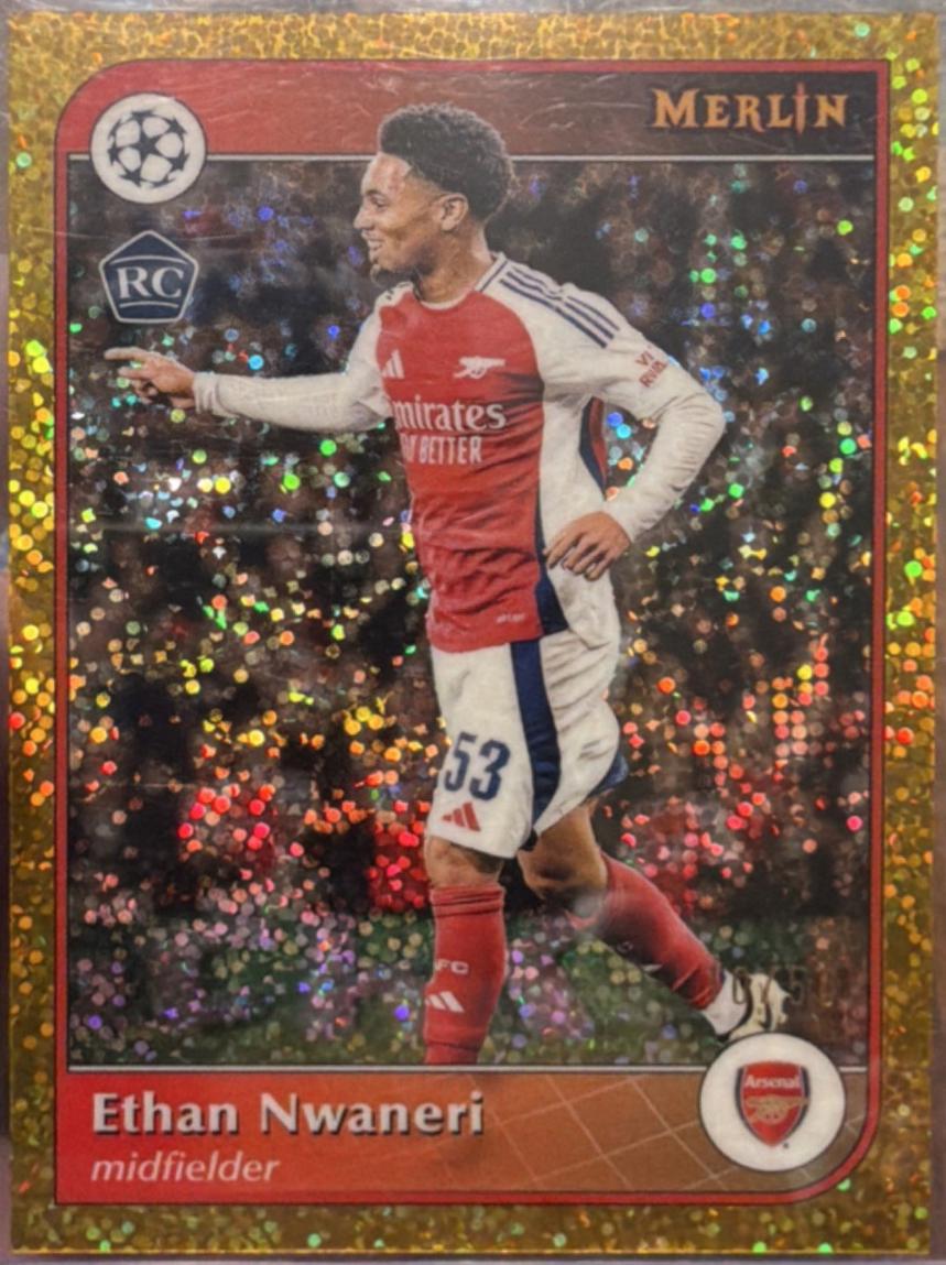 Ethan Nwaneri [Gold Rookie Variation] #53