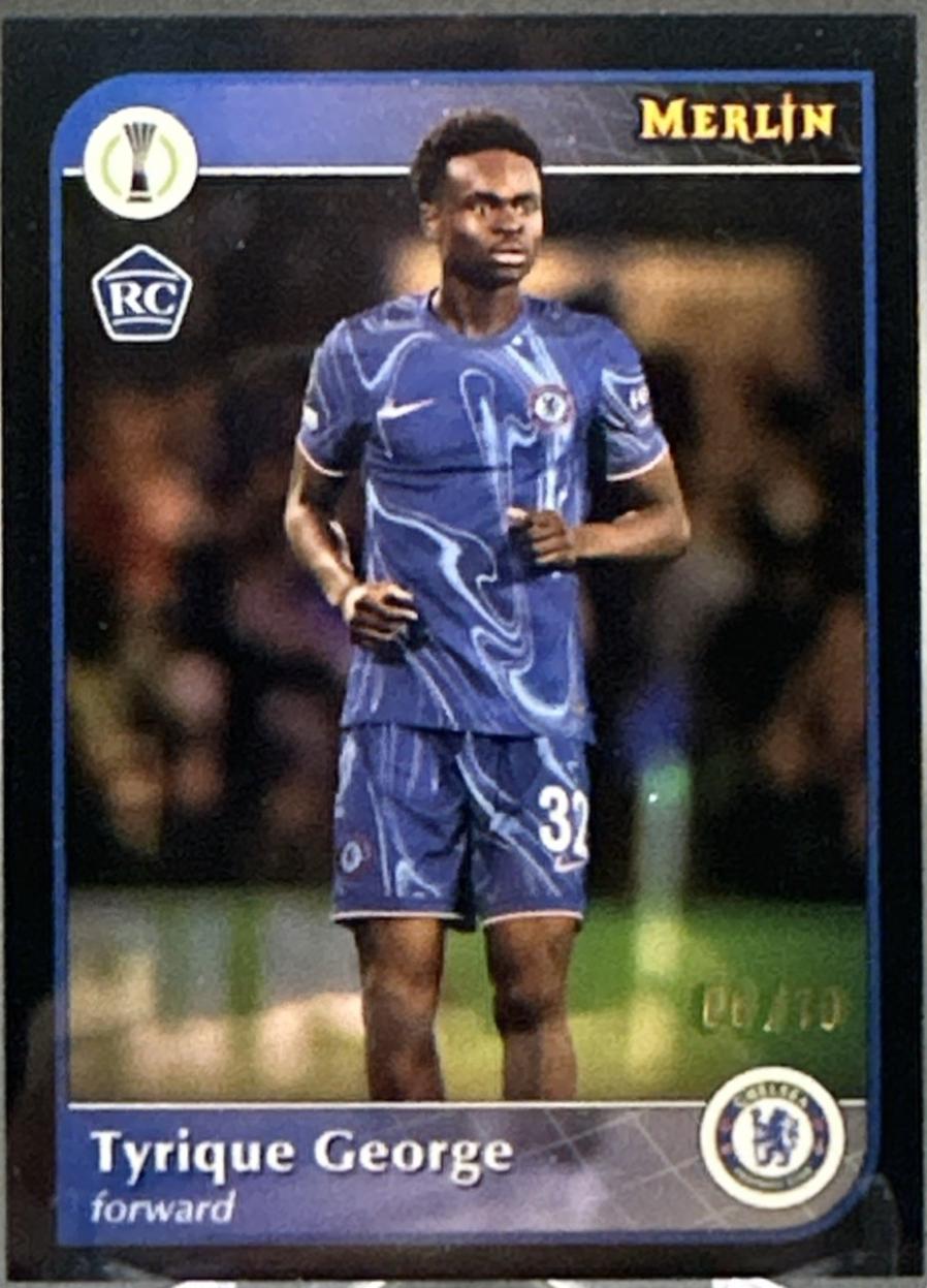 Tyrique George [Black Refractor] #39