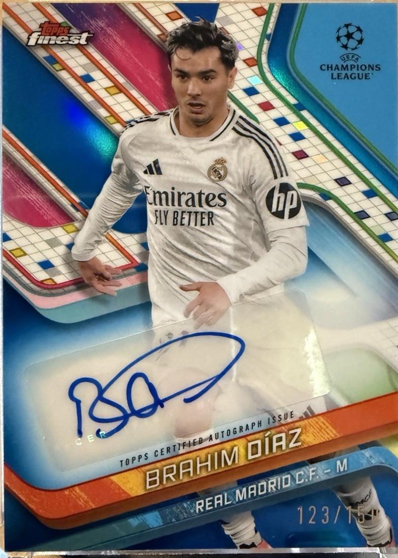 Brahim Diaz [Orange Refractor] #BA-BD