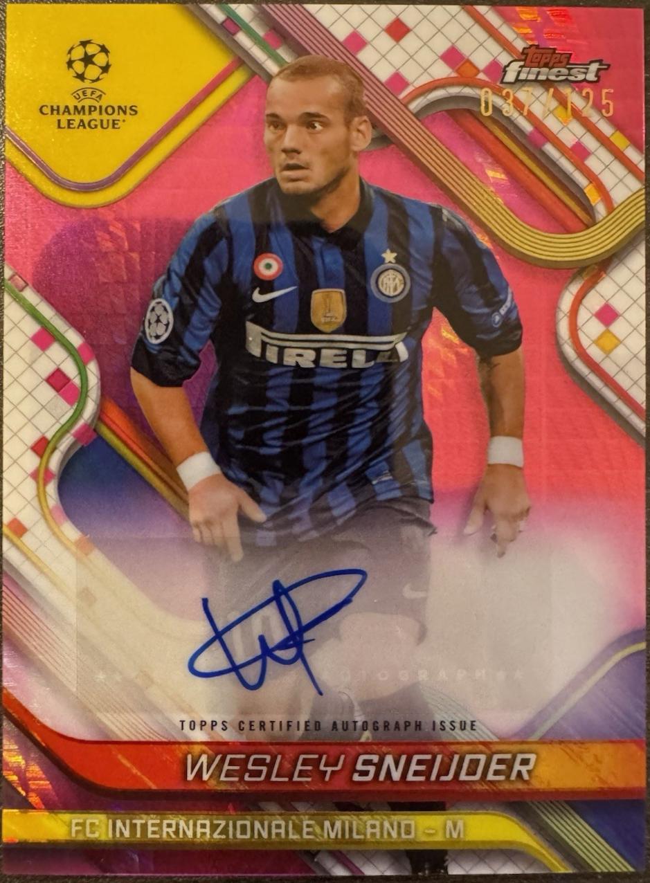 Wesley Sneijder [Pink Prism Refractor] #BA-WS
