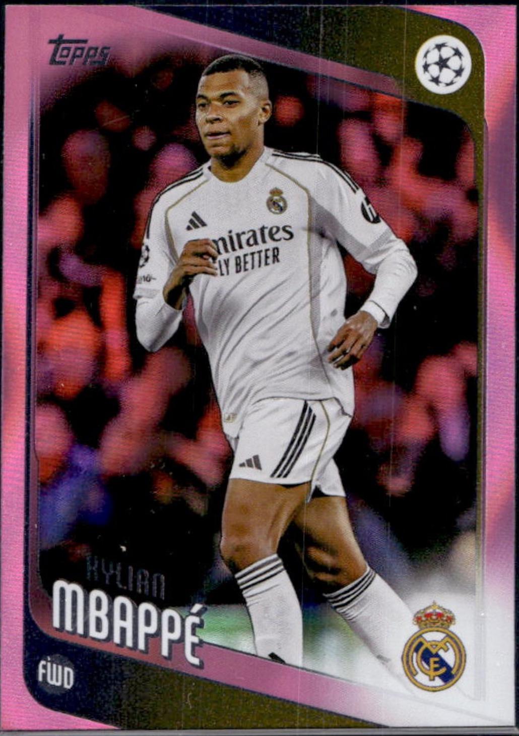 Kylian Mbappe [Neon Pink Flowfractor] #112