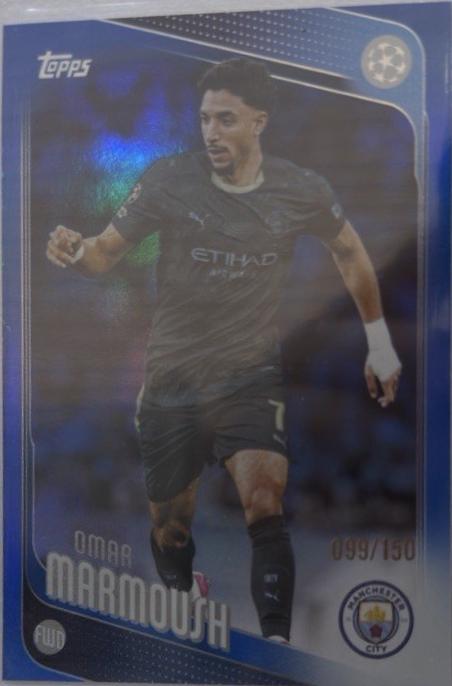 Omar Marmoush [Blue] #80