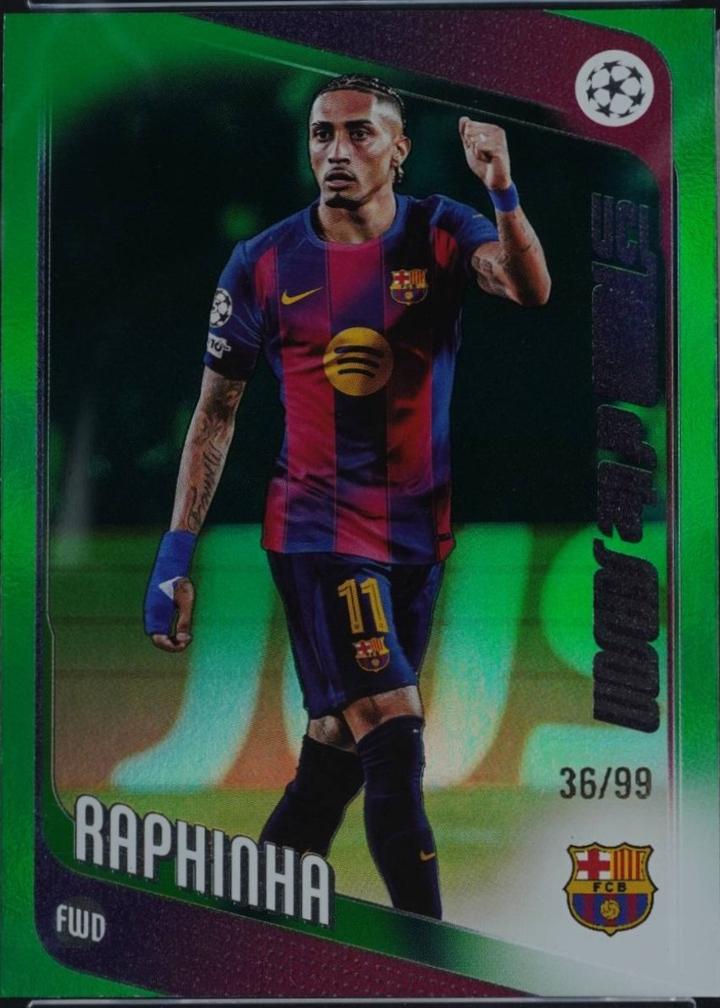 Raphinha [Green Foil] #97