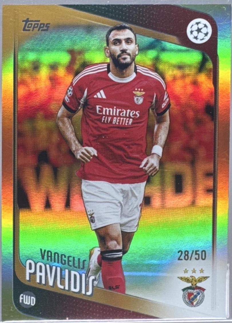 Vangelis Pavlidis [Gold Foil] #34