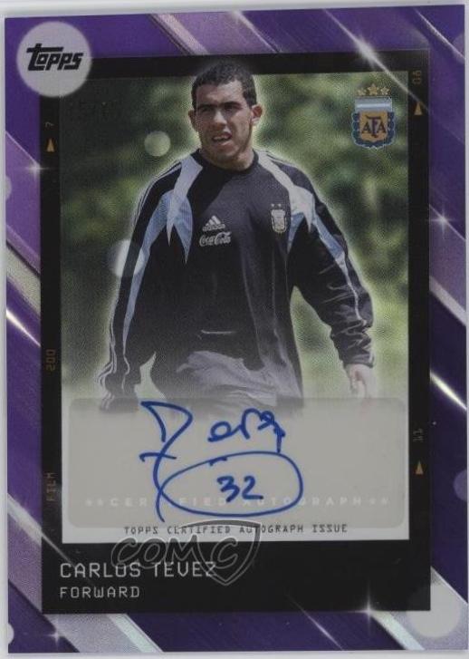 Carlos Tevez [Purple Rainbow] #AA-CT