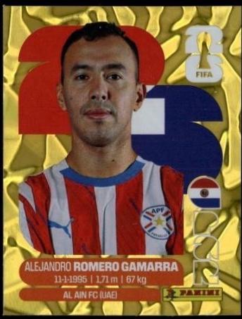 Alejandro Romero Gamarra [Gold Flood Crumple] #PAR16