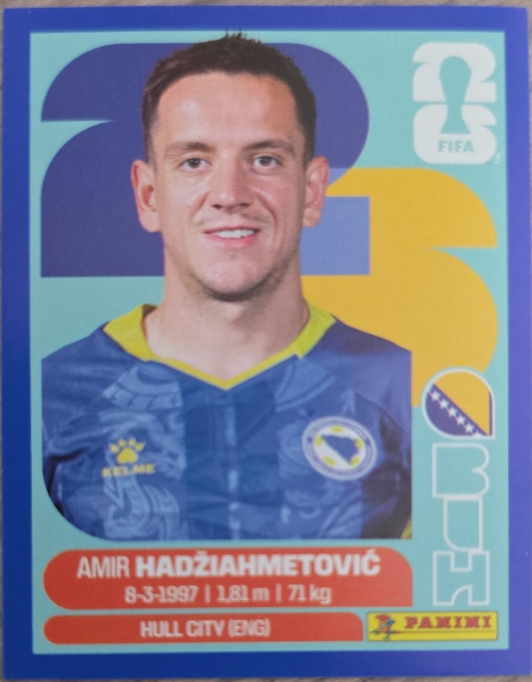 Amir Hadziahmetovic [Blue] #BIH8