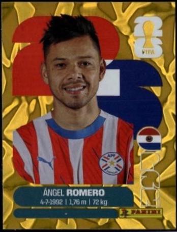 Angel Romero [Gold Flood Crumple] #PAR19