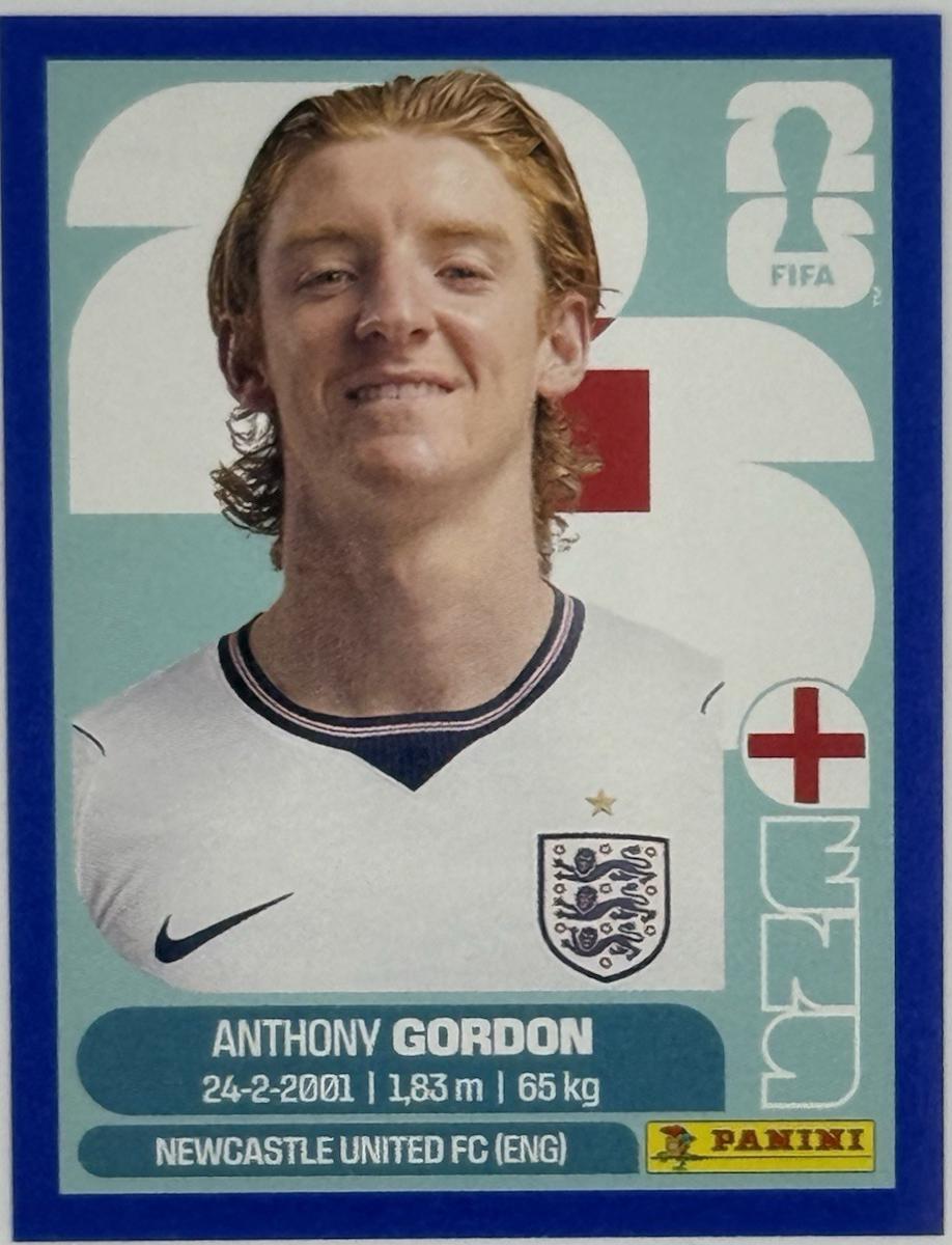 Anthony Gordon [Blue] #ENG15