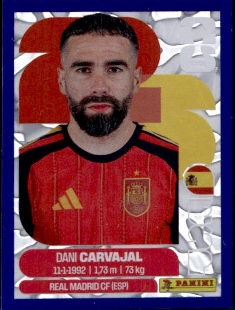 Dani Carvajal [Blue Crumple] #ESP7