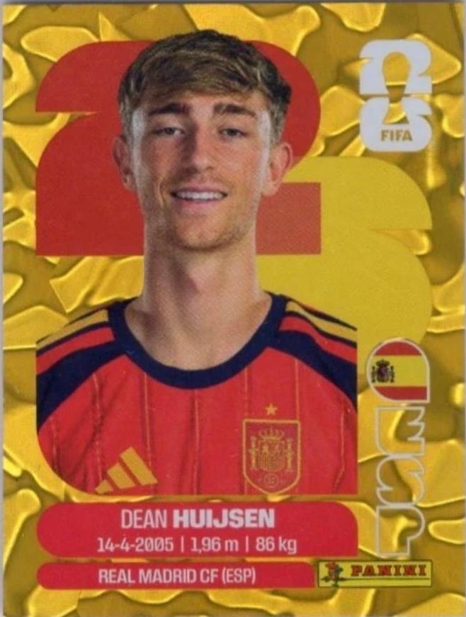 Dean Huijsen [Gold Flood Crumple] #ESP5