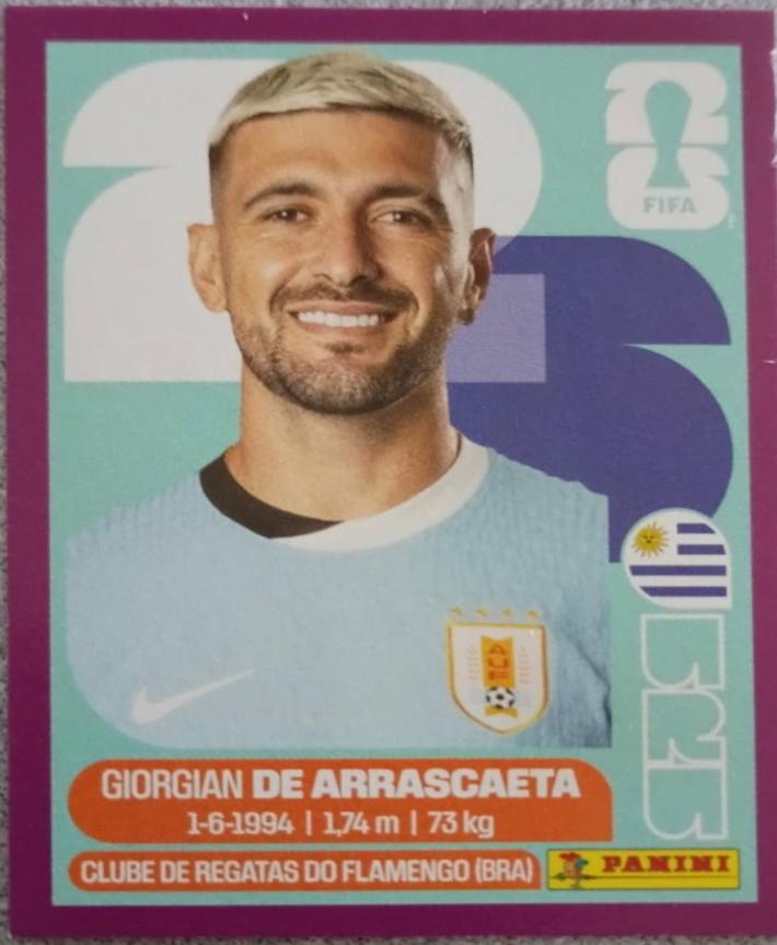 Giorgian De Arrascaeta [Purple] #URU11