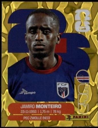 Jamiro Monteiro [Gold Flood Crumple] #CPV12