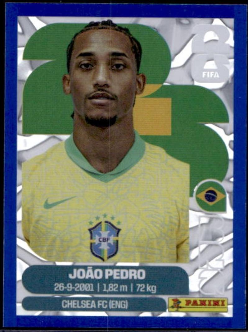 Joao Pedro [Blue Crumple] #BRA16