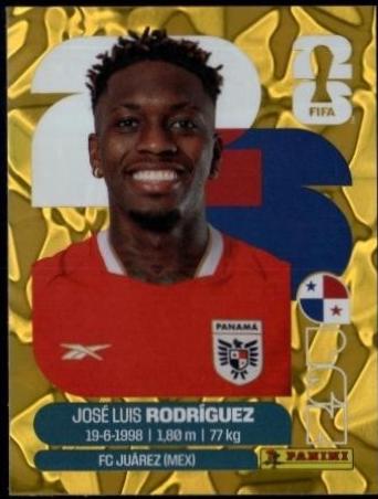 Jose Luiz Rodriguez [Gold Flood Crumple] #PAN19