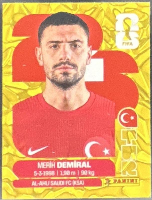 Merih Demiral [Gold Flood Crumple] #TUR7