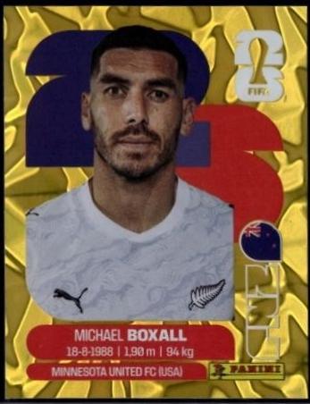 Michael Boxall [Gold Flood Crumple] #NZL4