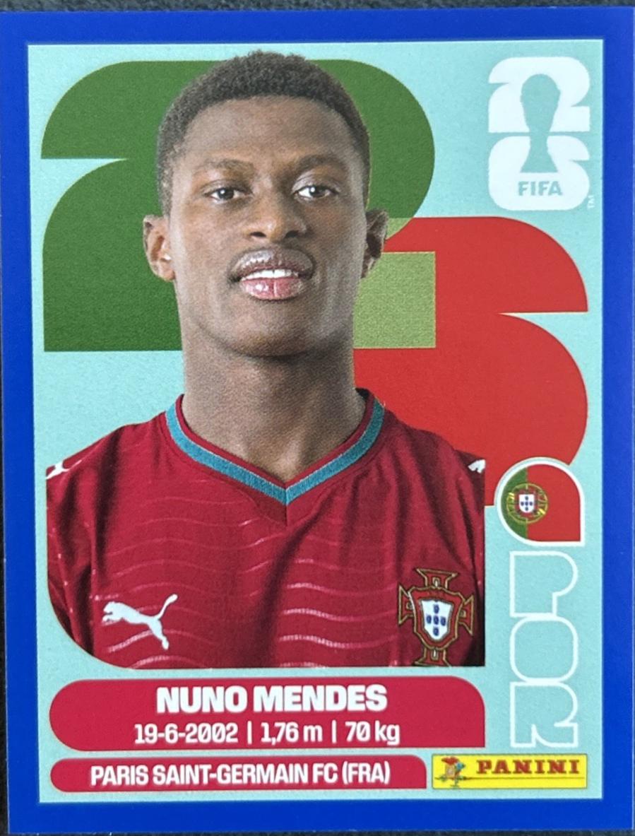 Nuno Mendes [Blue] #POR7