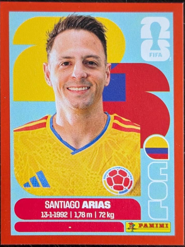 Santiago Arias [Red] #COL9
