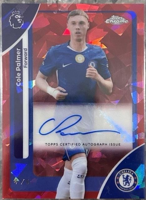 Cole Palmer [Red Wave Refractor] #CA-CP