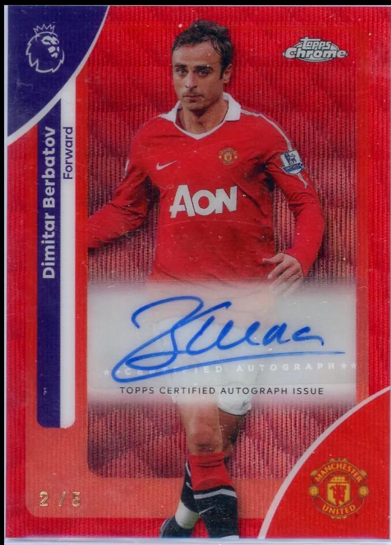 Dimitar Berbatov [Red Refractor] #CA-BV