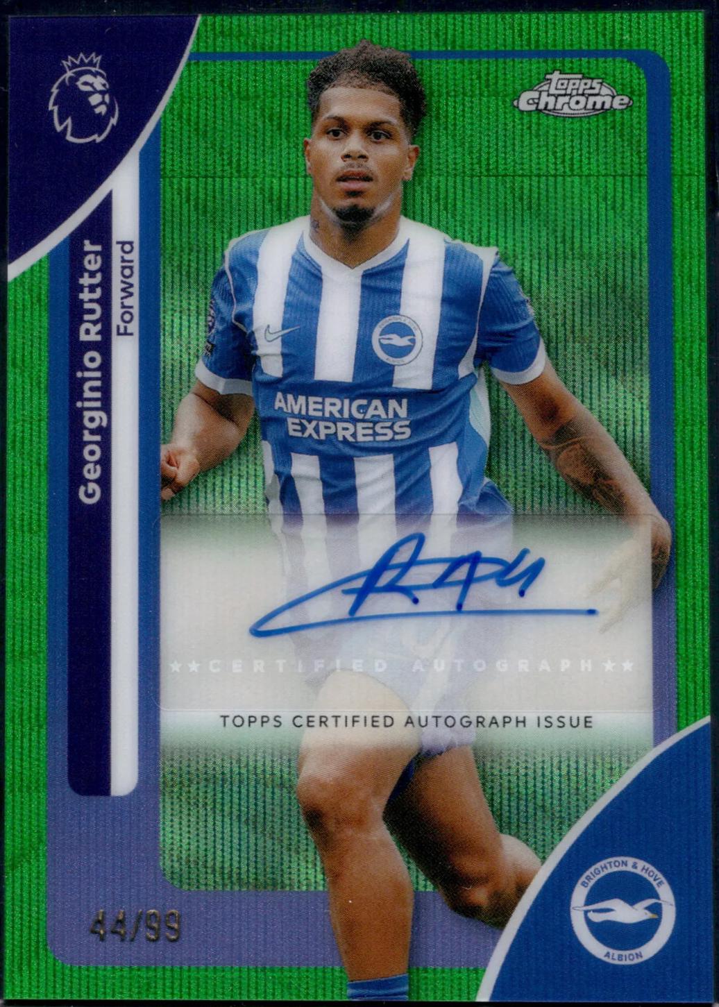 Georginio Rutter [Green Wave Refractor] #CA-RT
