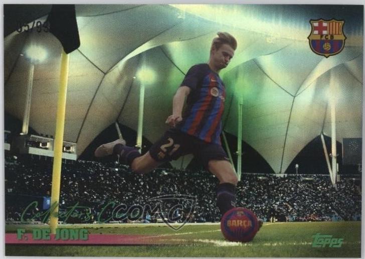 Frenkie de Jong [Green Rainbow Foil] #37