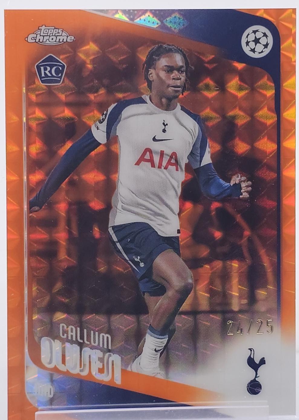 Callum Olusesi [Orange Geometric Refractor] #134