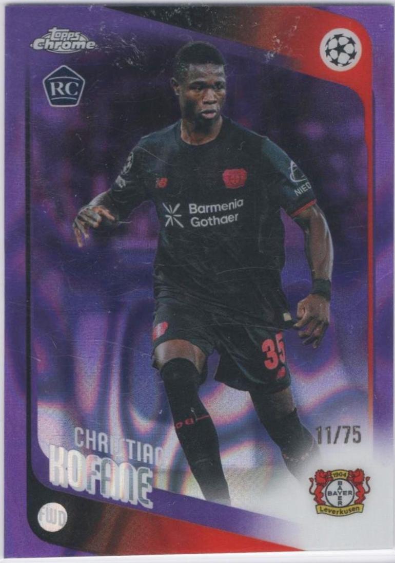 Christian Kofane [Purple Lava Refractor] #27