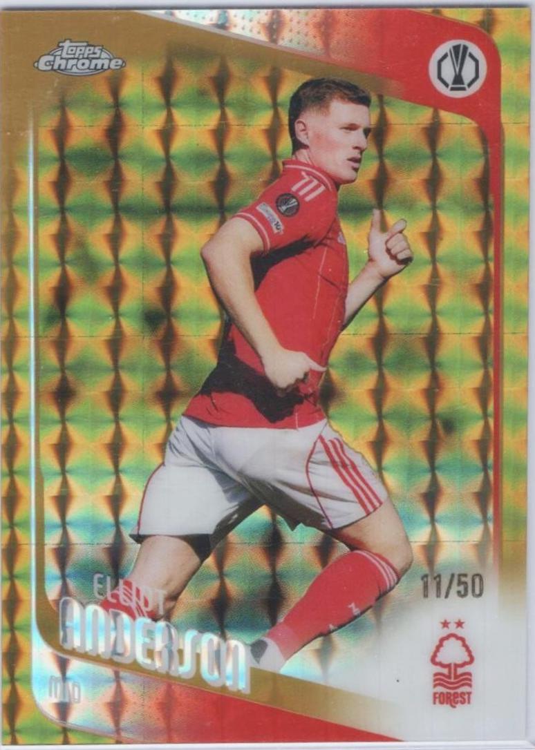 Elliot Anderson [Gold Geometric Refractor] #96