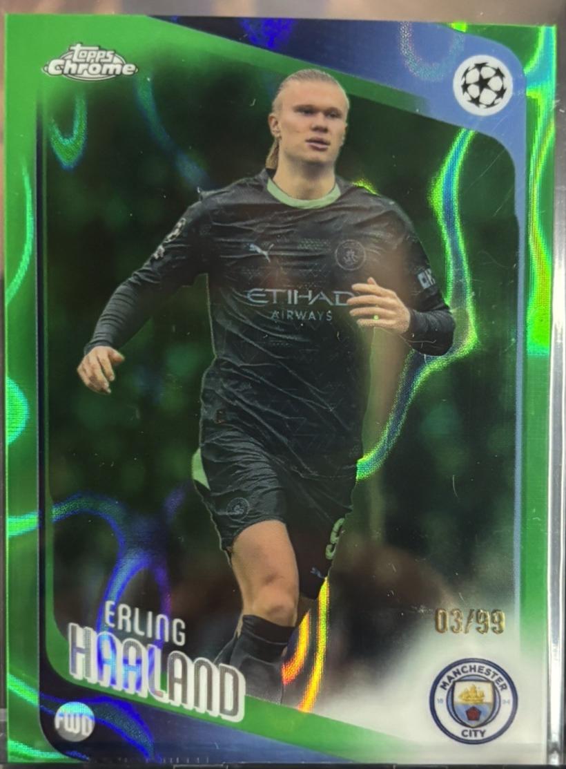 Erling Haaland [Green X-Fractor] #181