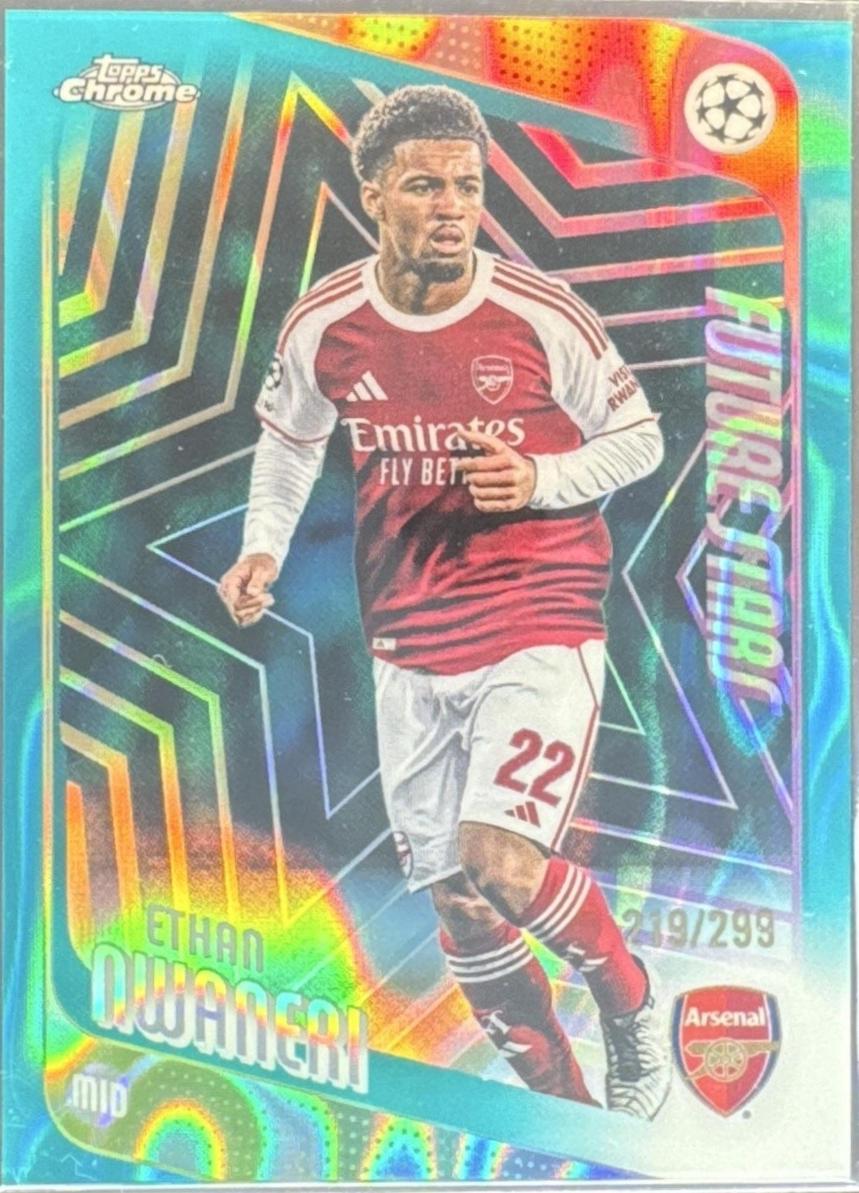 Ethan Nwaneri [Aqua Lava Refractor] #21