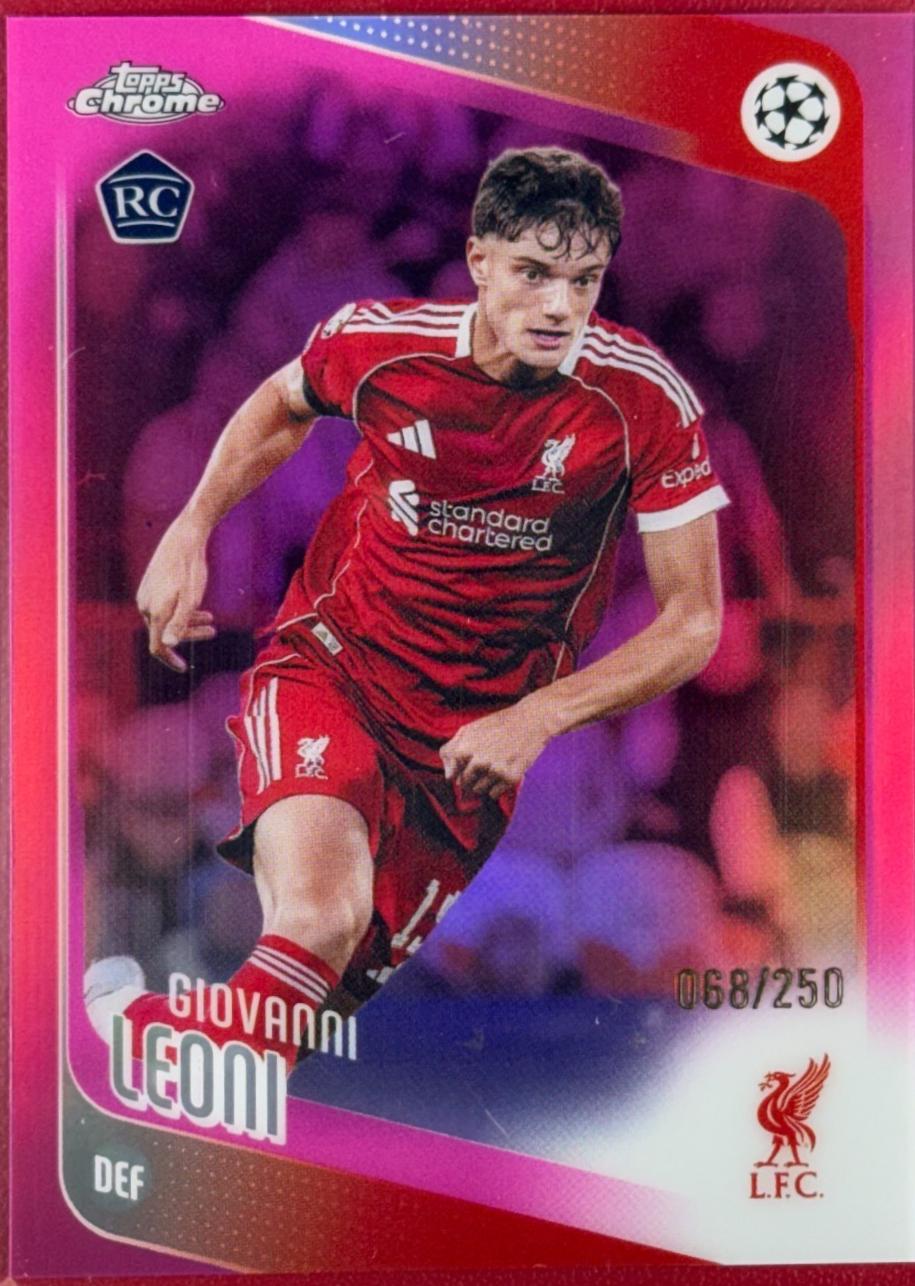 Giovanni Leoni [Pink X-Fractor] #73