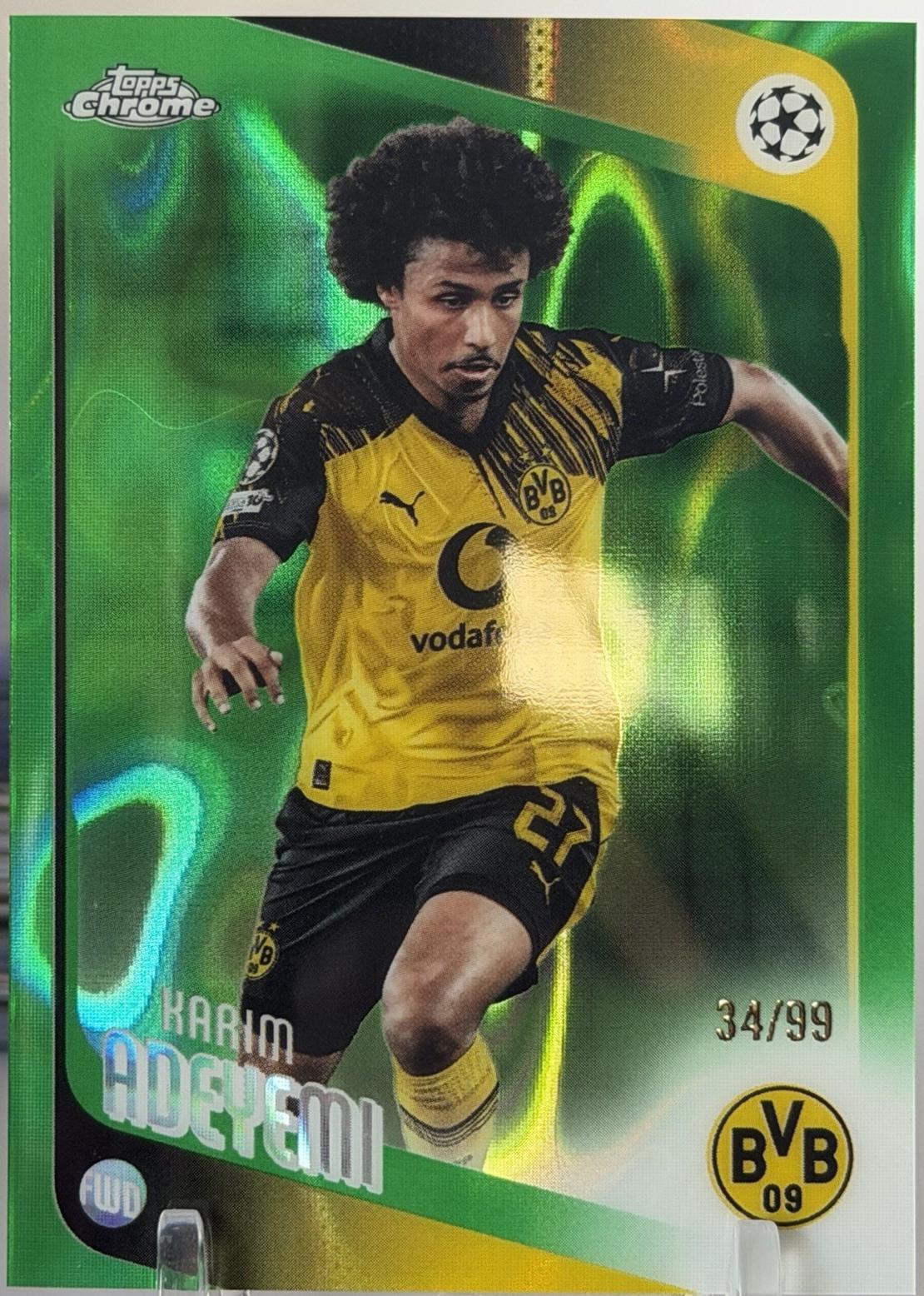 Karim Adeyemi [Green Lava Refractor] #128