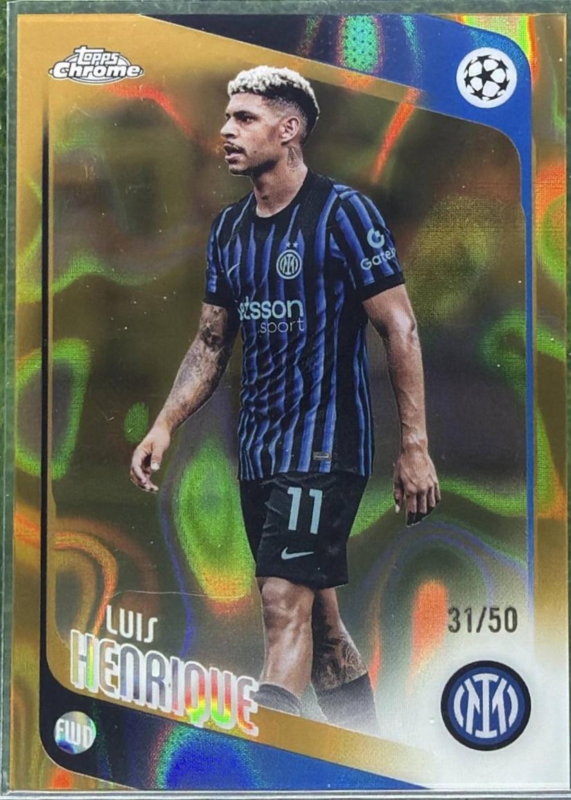Luis Henrique [Gold Lava Refractor] #131