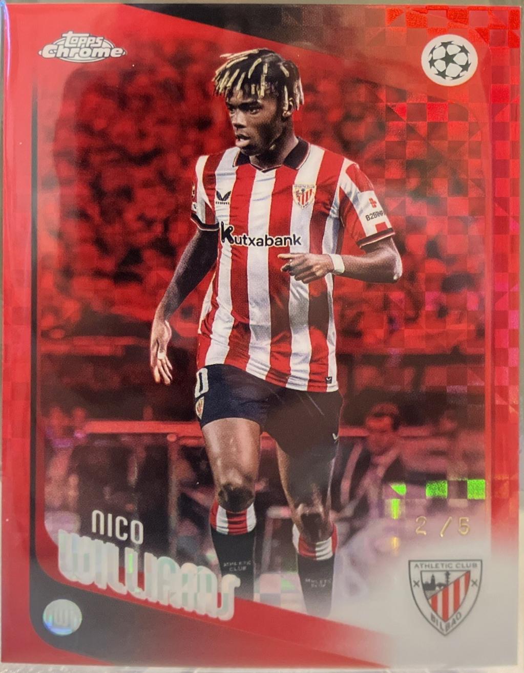 Nico Williams [Red X-Fractor] #38