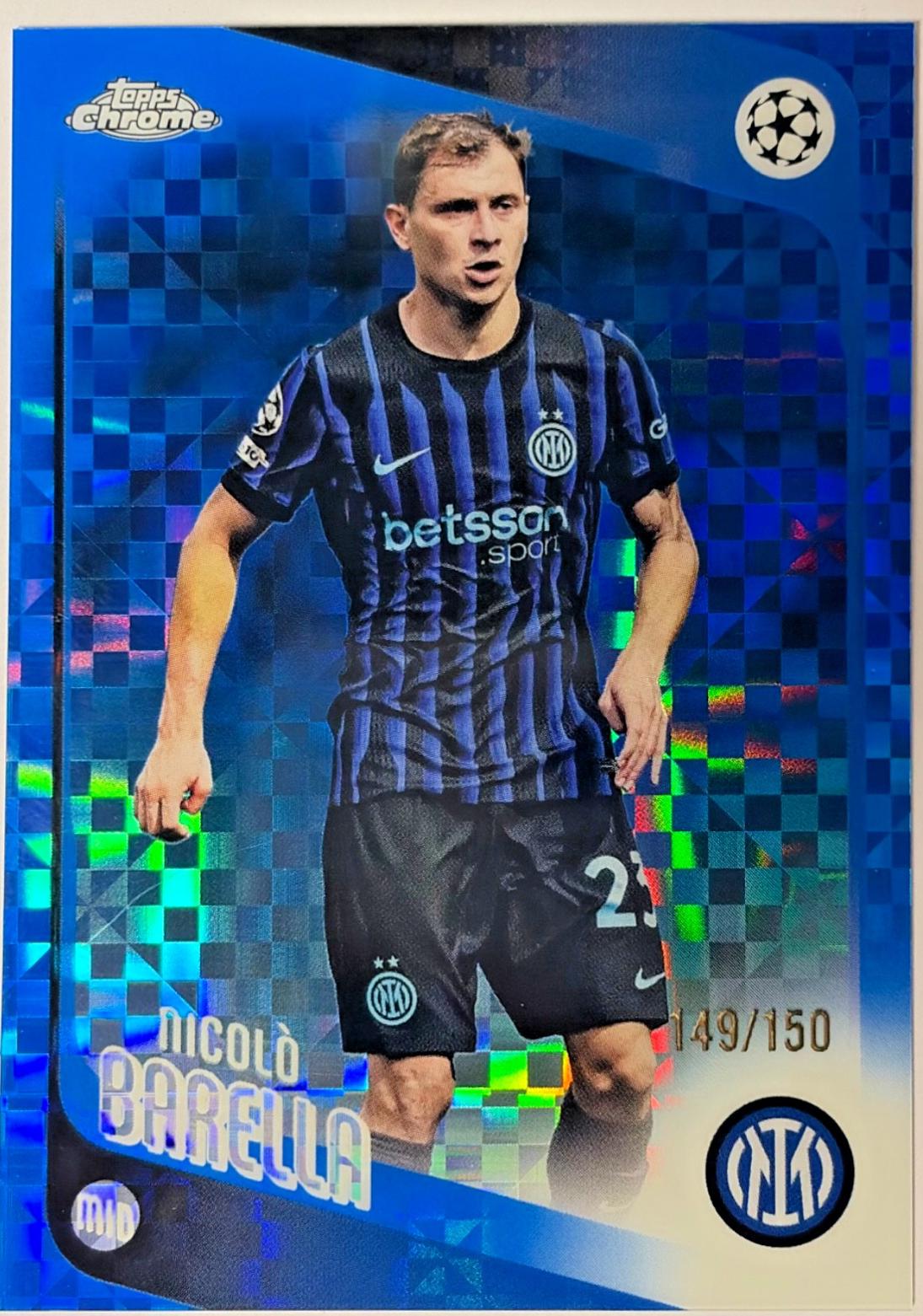 Nicolo Barella [Blue X-Fractor] #108