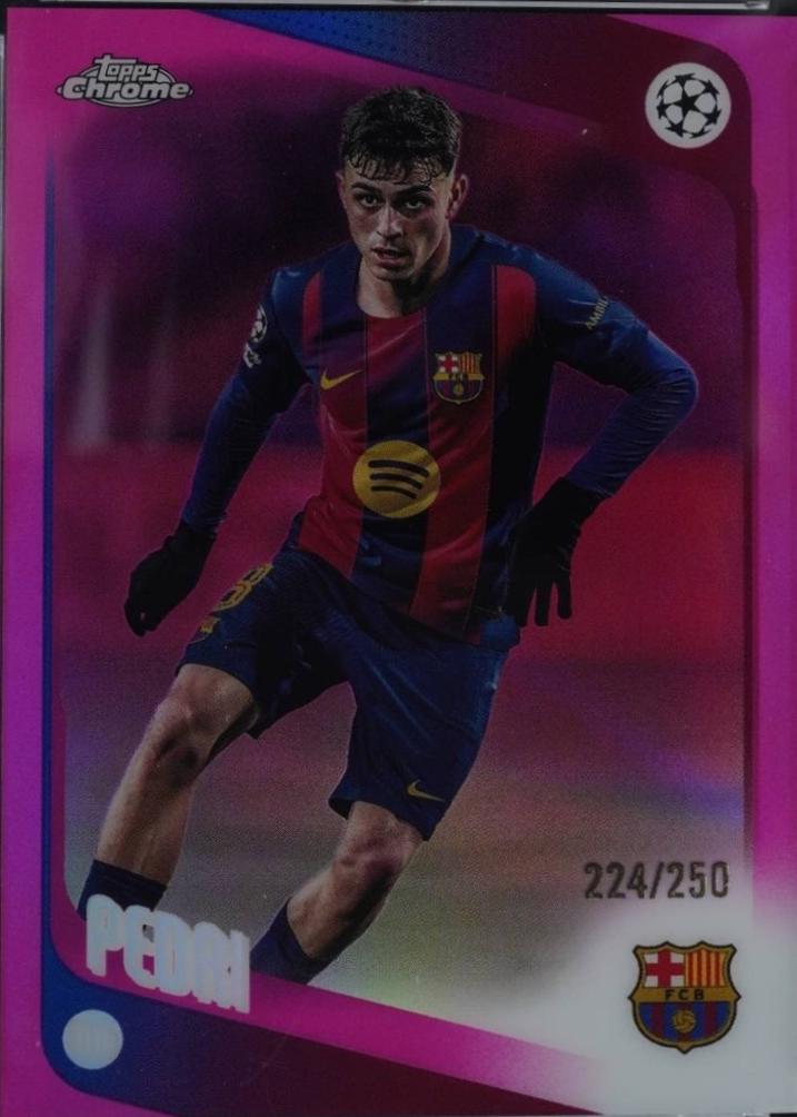 Pedri [Pink Refractor] #196