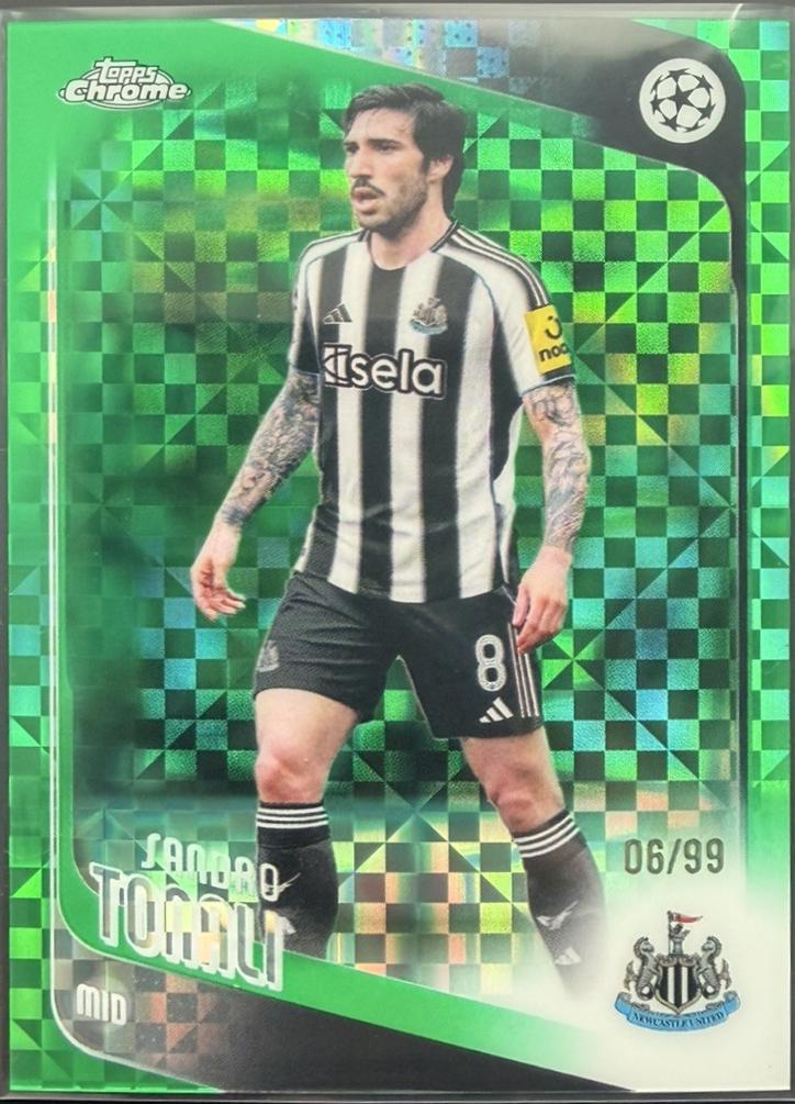 Sandro Tonali [Green X-Fractor] #109