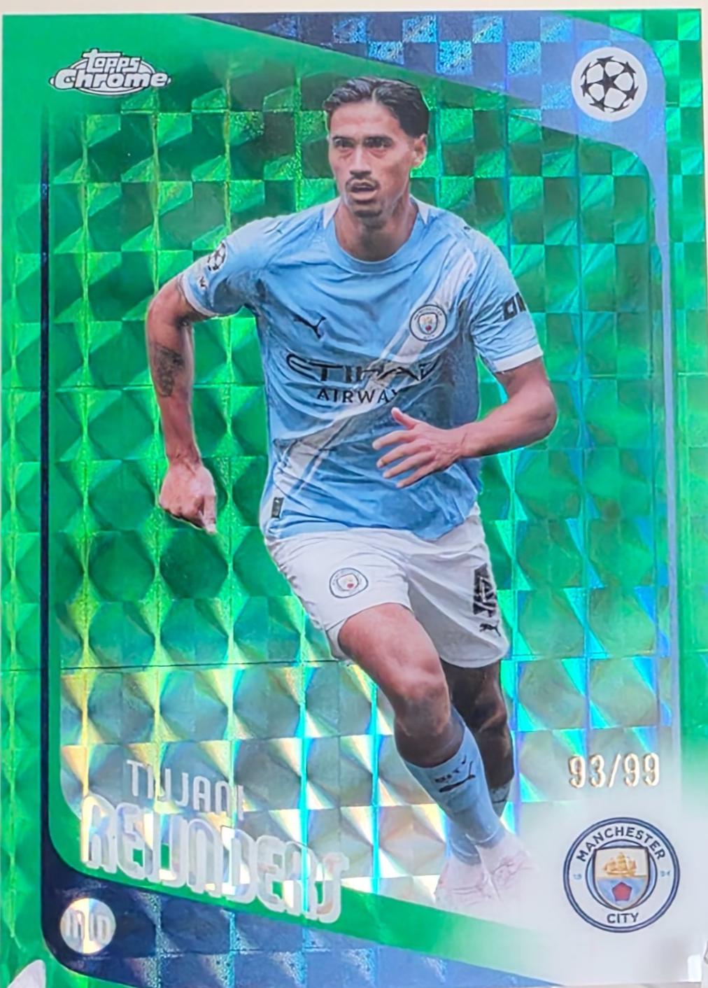 Tijjani Reijnders [Green Geometric Refractor] #155