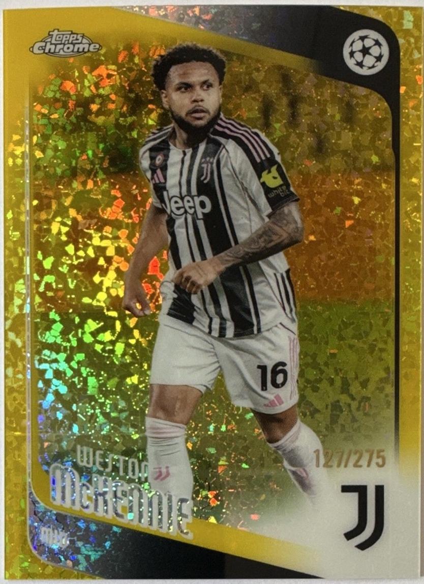 Weston McKennie [Yellow Mini-Diamonds] #15