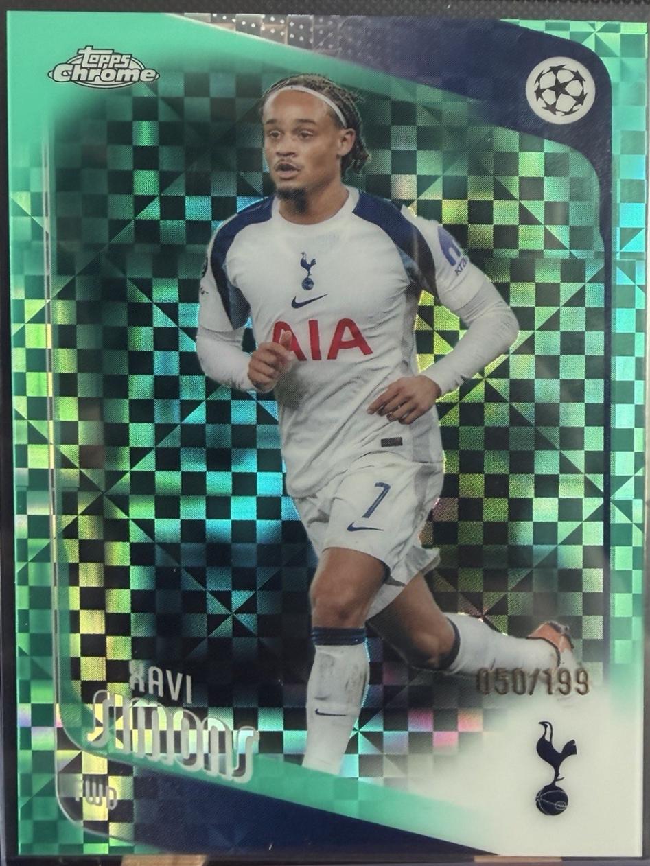 Xavi Simons [Green Refractor] #85