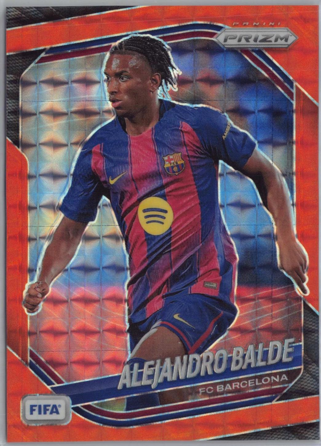 Alejandro Balde [Orange Mosaic] #256