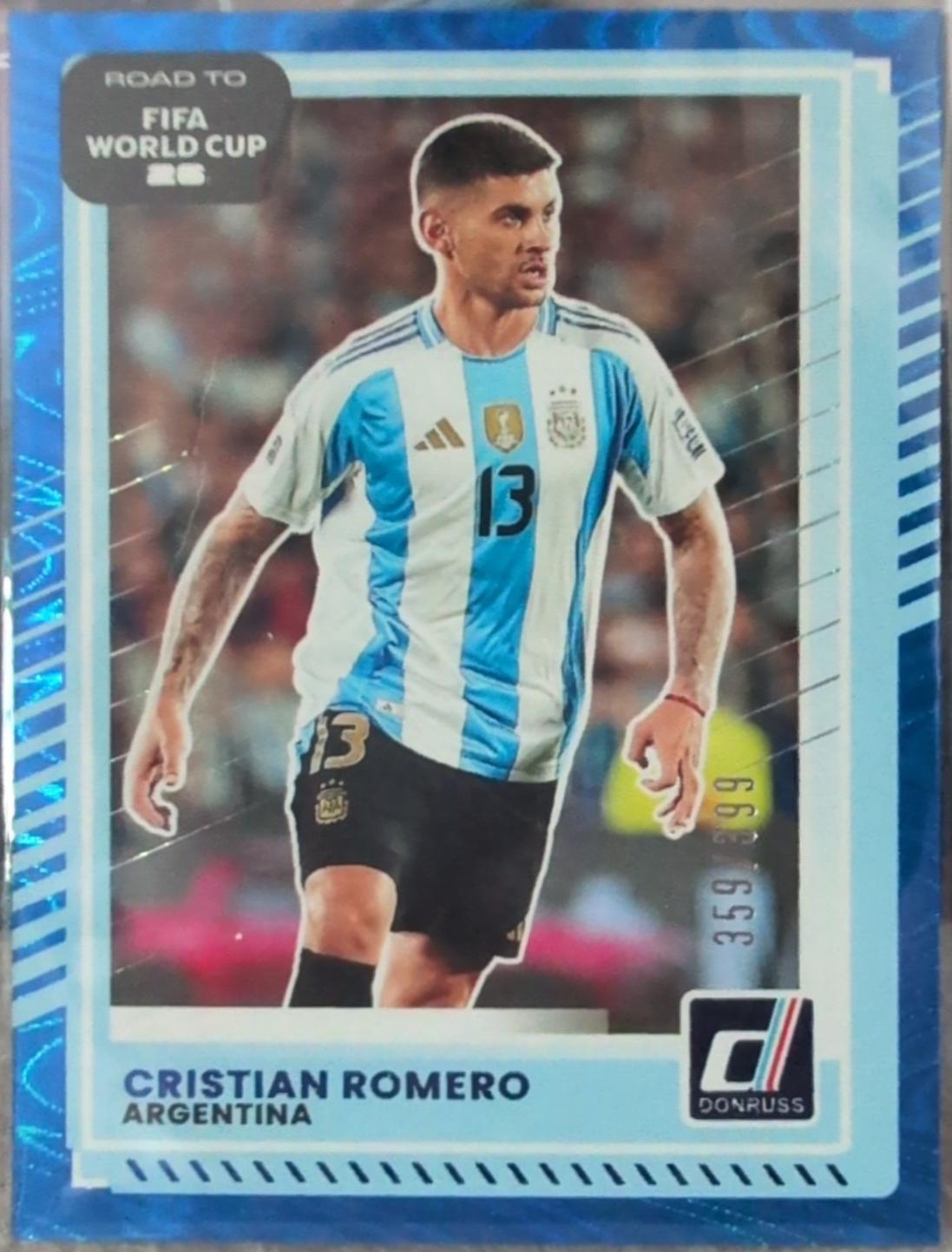 Cristian Romero [Blue Swirl] #162