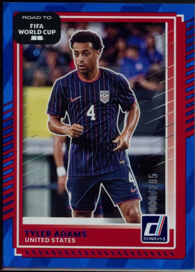 Tyler Adams [Blue Cubic] #22