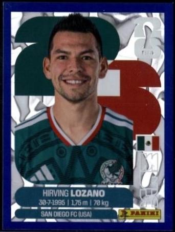Hirving Lozano [Blue Crumple] #MEX15