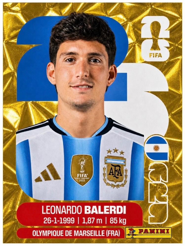 Leonardo Balerdi [Gold Flood Crumple] #ARG7